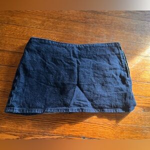 Denim Abercrombie skirt